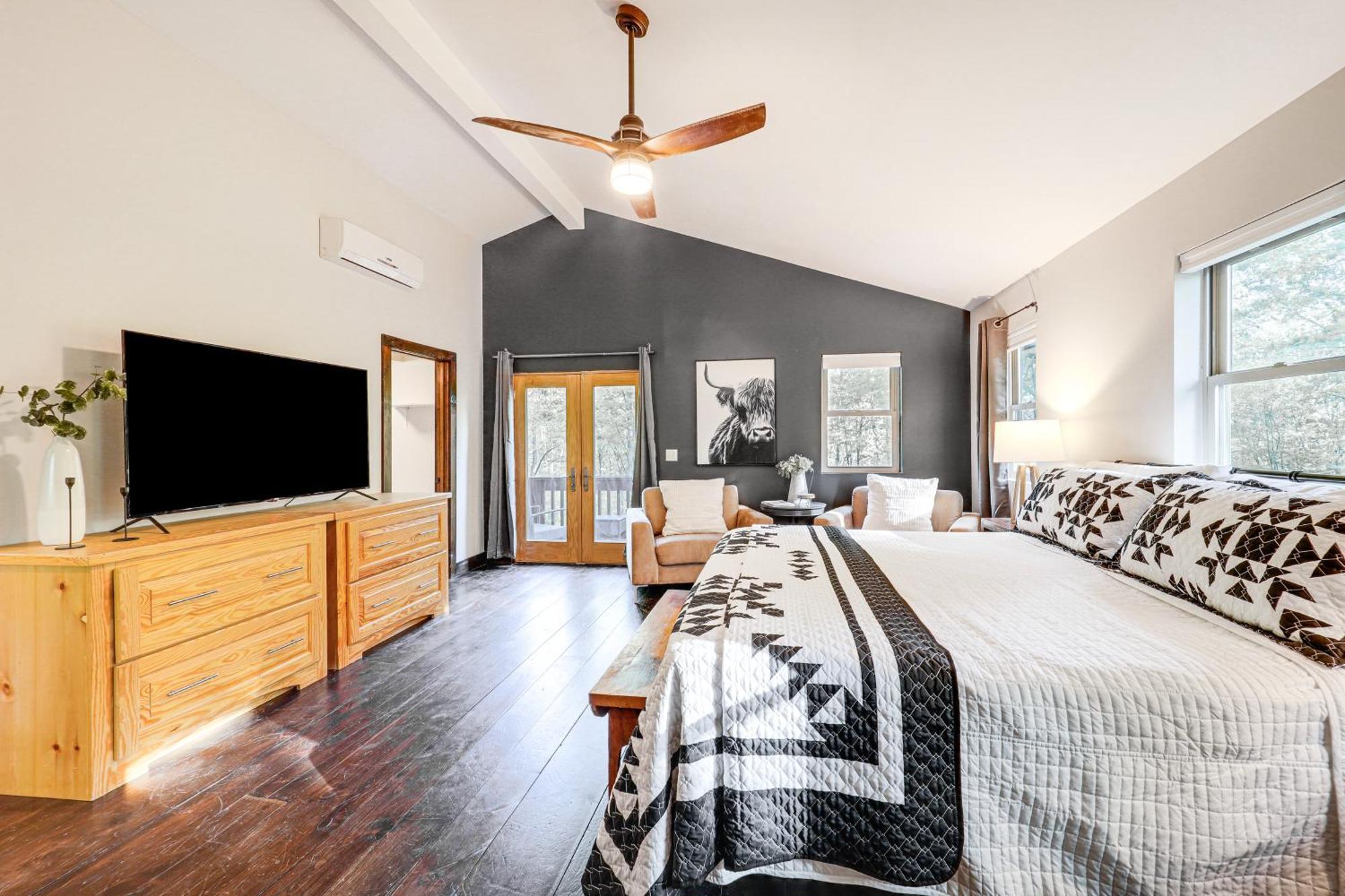 Luxe Appalachian Mountain Cabin With Hot Tub, Views Warrensville Exterior foto